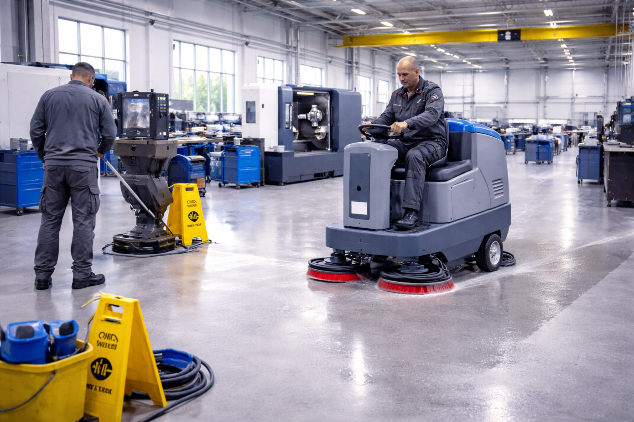 Reinigung von Industrieanlagen